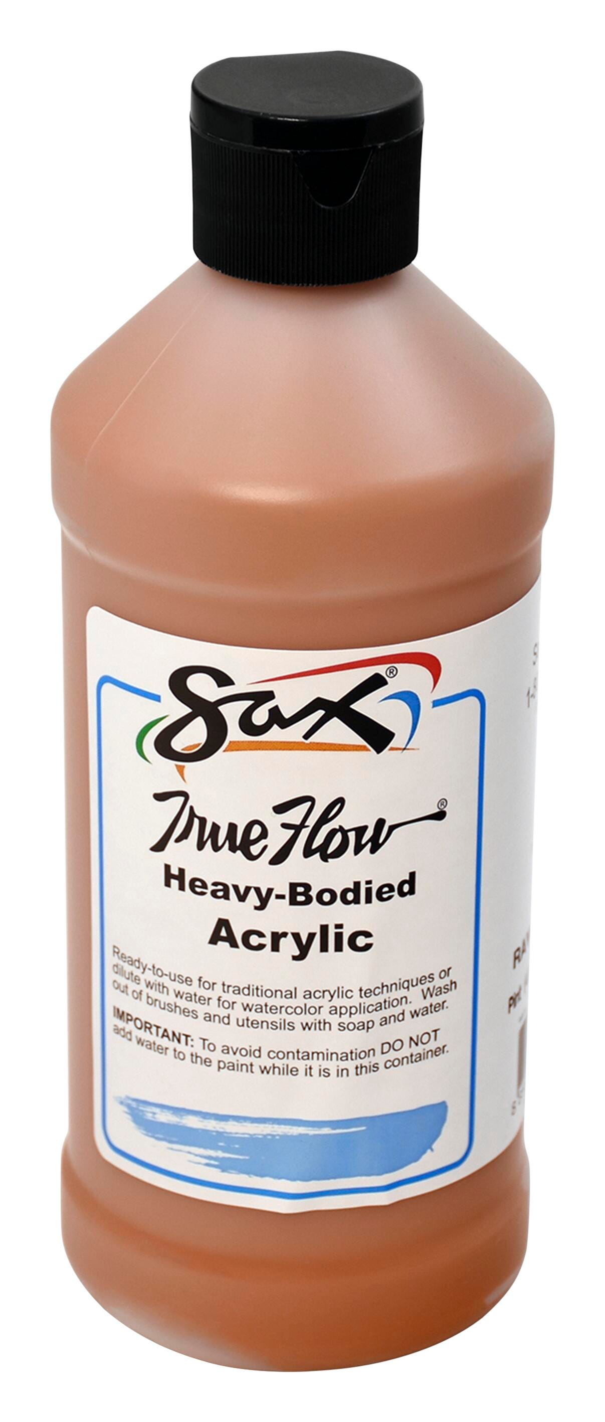 Sax Heavy Body Acrylic Paint, 1 Pint, Raw Sienna 1572453
